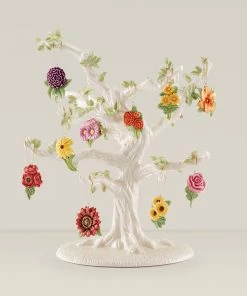 Lenox Fall Flowers 10-Piece Ornament Set Ornament Trees