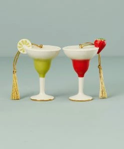 Lenox Forever Friends Margarita 2-Piece Ornament Set Christmas Clearance