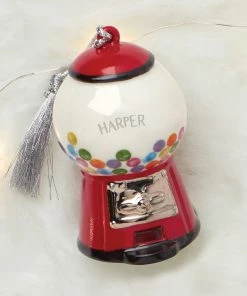 Lenox Personalized Ornaments Gumball Machine Ornament