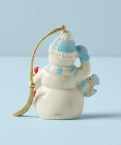 Lenox Winter Snowman Ornament Personalized Ornaments