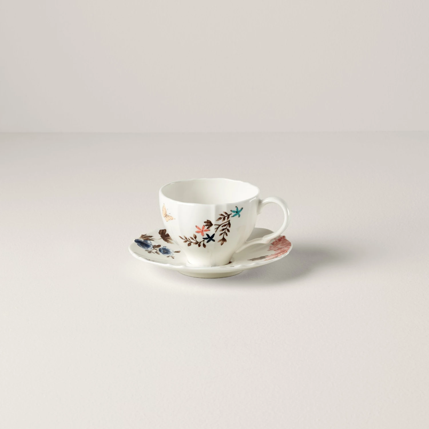 Lenox Sprig & Vine Teacup & Saucer