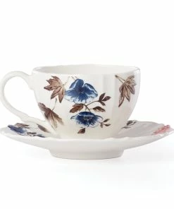 Lenox Sprig & Vine Teacup & Saucer