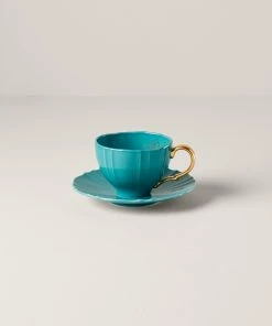 Lenox Sprig & Vine Teacup & Saucer