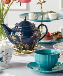 Lenox Sprig & Vine Teacup & Saucer