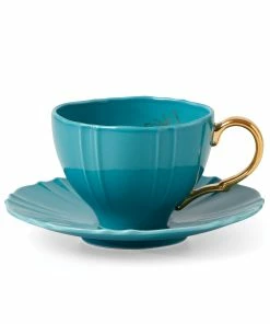 Lenox Sprig & Vine Teacup & Saucer