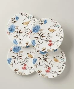Lenox Sprig & Vine Set Of 4 Accent Plates Dinnerware