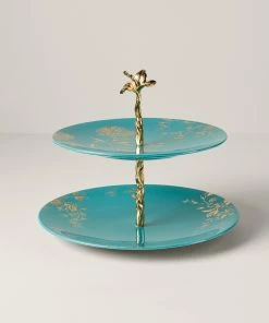 Lenox Dinnerware Sprig & Vine 2-Tiered Server