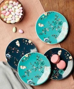 Lenox Dinnerware Sprig & Vine 4-Piece Tidbit Plate Set