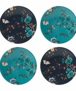 Lenox Dinnerware Sprig & Vine 4-Piece Tidbit Plate Set