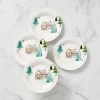 Lenox Balsam Lane 4-Piece Tidbit Plate Set