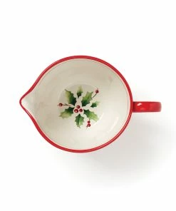 Lenox Dinnerware Holiday Handpaint Stripe Batter Bowl