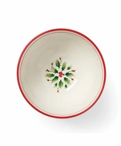 Lenox Holiday Handpaint Stripe Mixing Bowl