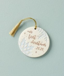 Lenox 2020 Our First Christmas Ornament