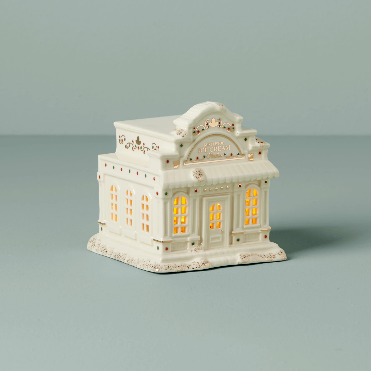 Lenox Home Décor Mistletoe Park Ice Cream Parlor