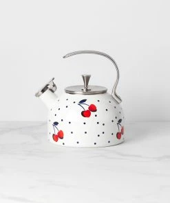 Kate Spade Kitchen Vintage Cherry Dot Tea Kettle