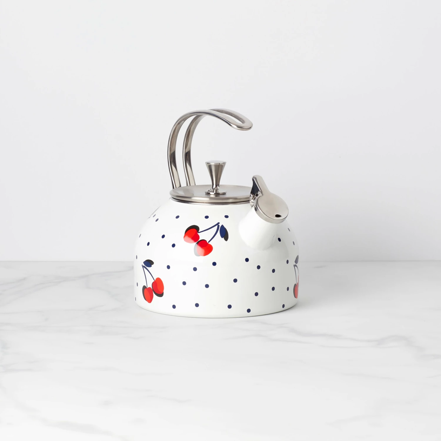 Kate Spade Kitchen Vintage Cherry Dot Tea Kettle