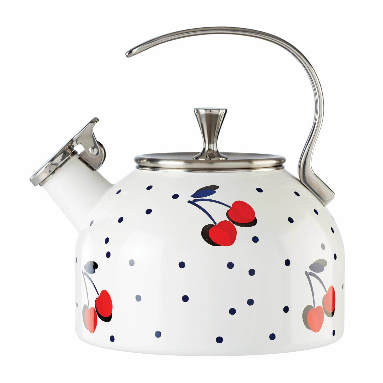 Kate Spade Kitchen Vintage Cherry Dot Tea Kettle