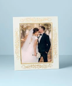 Lenox Opal Innocence Flourish Picture Frame Home Décor