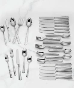 Lenox Amber Hill 65-Piece Flatware Set
