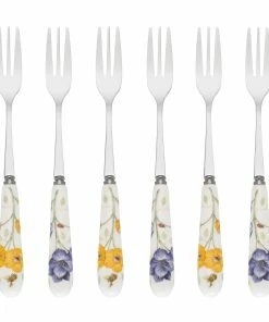 Lenox Flatware Butterfly Meadow Set Of 6 Cocktail Forks