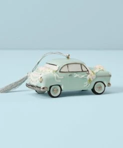Lenox 2020 Just Married Vintage Car Ornament