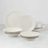 Lenox French Perle 12-Piece Plate & Bowl Dinnerware Set