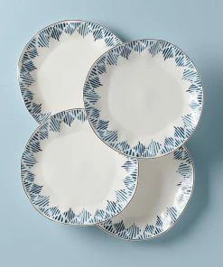 Lenox Blue Bay 4-Piece Dinner Plate Set