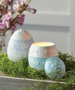 Lenox Easter Eyelet Candle Home Décor