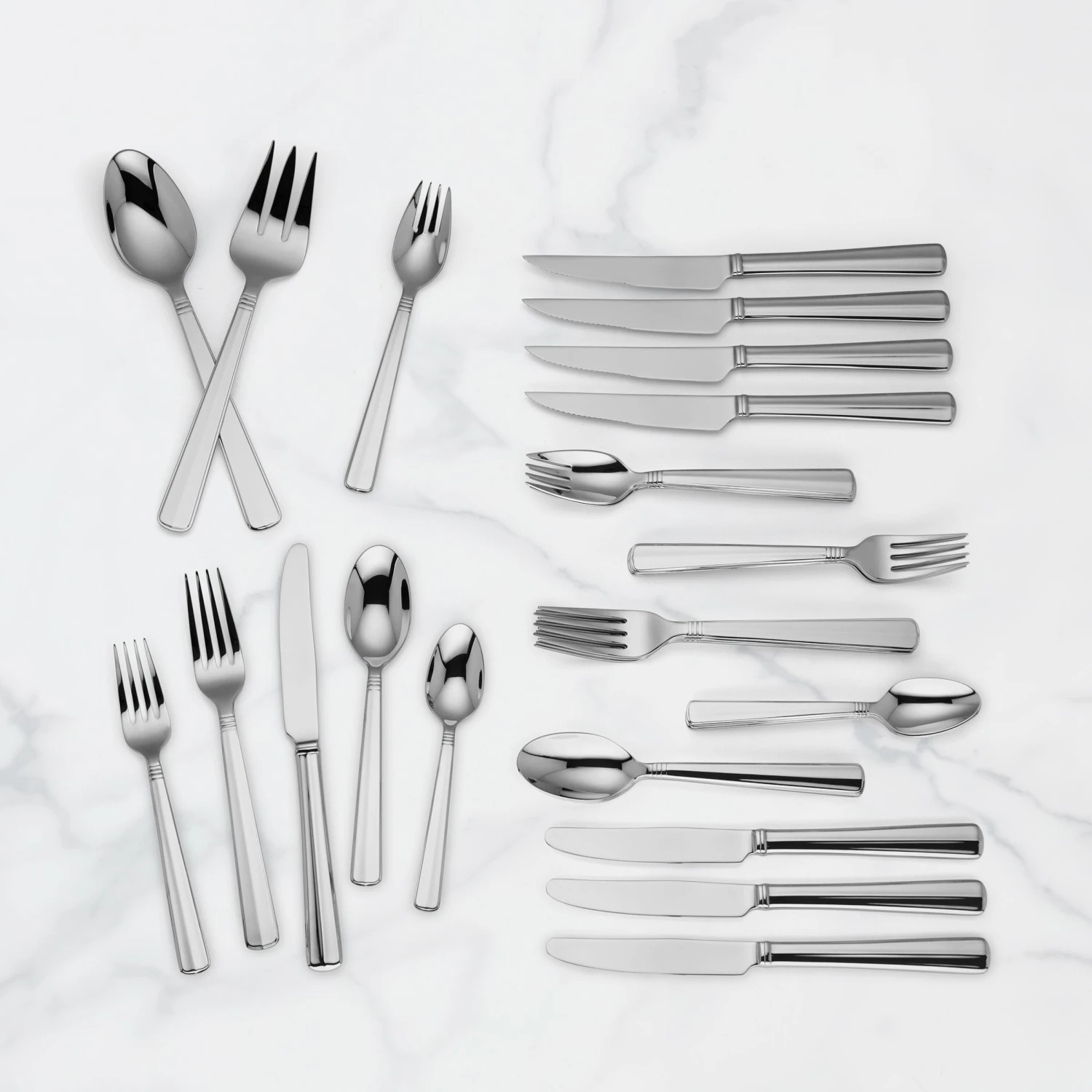 Lenox Ballard Court 30-Piece 18/10 Flatware Set