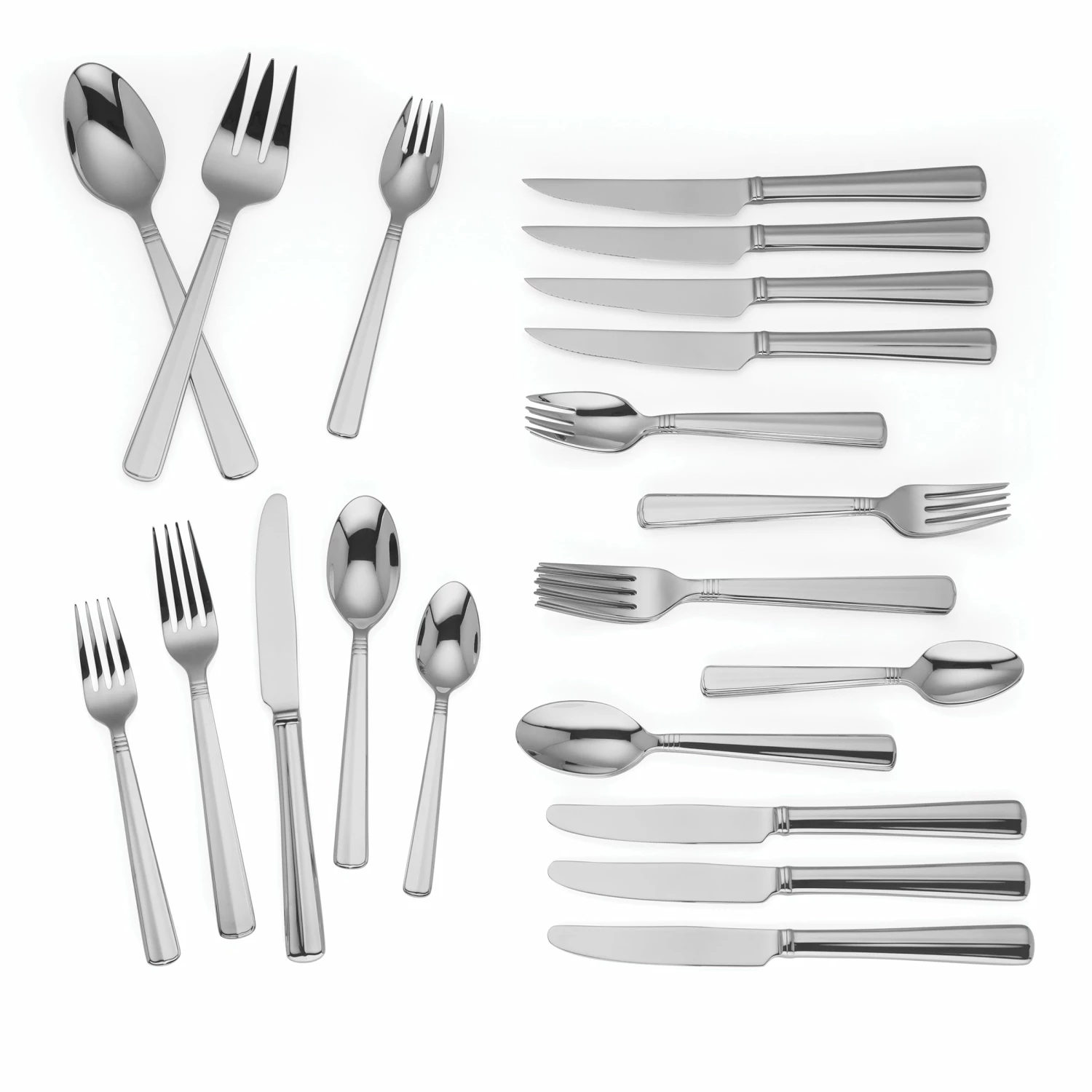 Lenox Ballard Court 30-Piece 18/10 Flatware Set