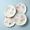 Lenox Dinnerware Butterfly Meadow 4-Piece Dinner Plate Set