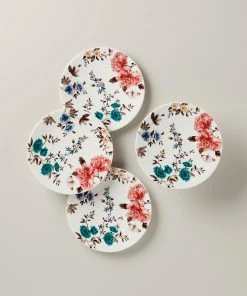 Lenox Dinnerware Sprig & Vine 4-Piece Dessert Plate Set
