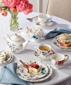 Lenox Dinnerware Sprig & Vine 4-Piece Dessert Plate Set