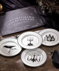Lenox Vintage Halloween 4-Piece Dessert Plate Set
