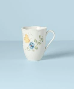 Lenox Butterfly Meadow Gold Mug Dinnerware