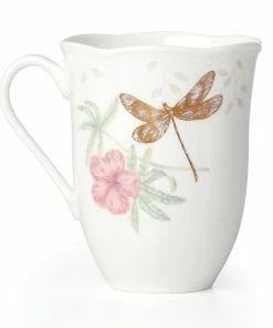 Lenox Butterfly Meadow Gold Mug Dinnerware
