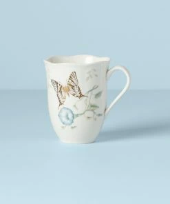 Lenox Butterfly Meadow Gold Mug Dinnerware