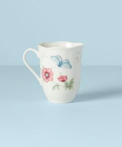 Lenox Butterfly Meadow Gold Mug Dinnerware