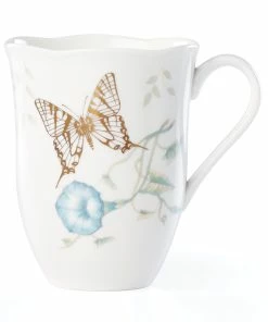 Lenox Butterfly Meadow Gold Mug Dinnerware