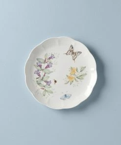 Lenox Dinnerware Butterfly Meadow Gold Dinner Plate