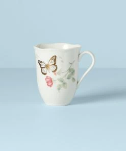 Lenox Butterfly Meadow Gold Mug Dinnerware