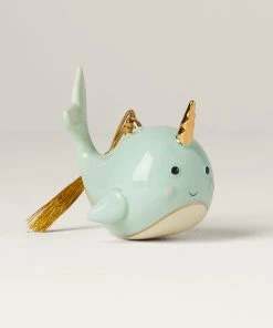 Lenox Narwhal Ornament Personalized Ornaments