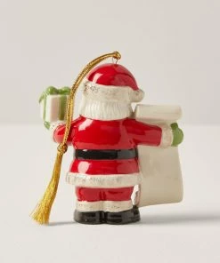 Lenox Personalized Ornaments Santa's List Ornament