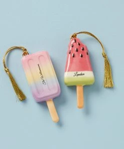Lenox Forever Friends Popsicle 2-Piece Ornament Set