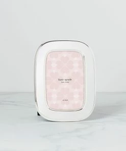 Kate Spade South Street 4" X 6" Silver Oval Frame Home Décor