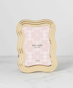 Kate Spade South Street 5" X 7" Gold Wavy Frame Home Décor