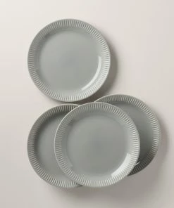 Lenox Profile Stoneware 4-Piece Accent Plate Set Dinnerware