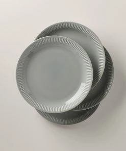 Lenox Profile Stoneware 4-Piece Dinner Plate Set Dinnerware