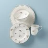 Lenox Dinnerware Opal Innocence Flourish 4-Piece Place Setting