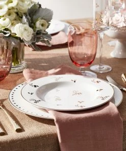 Lenox Dinnerware Opal Innocence Flourish 4-Piece Place Setting